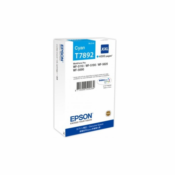 Epson DURABrite Ultra Ink XXL cartridge modra T 7892