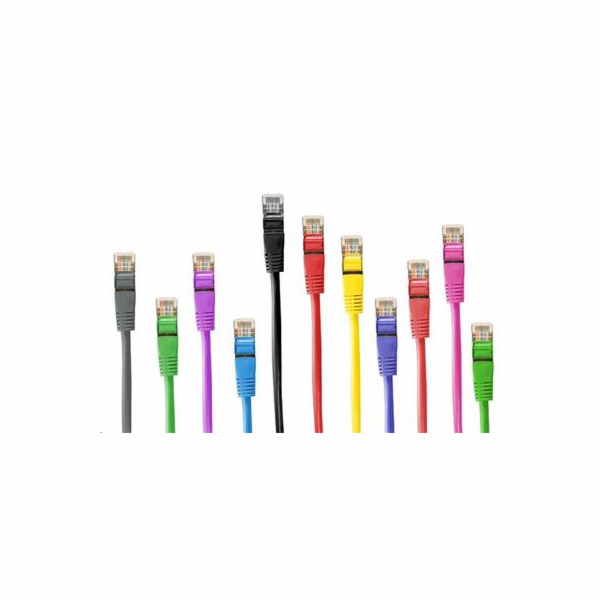 Gembird patch kabel Cat6 FTP, 0.25 m, fialový