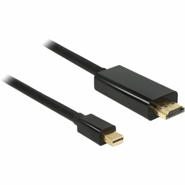 DeLOCK adaptérový kabel miniDP samec > HDMI-A samec
