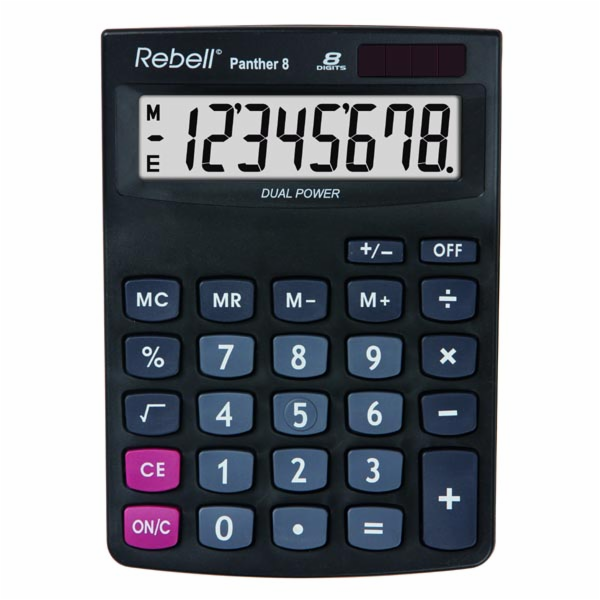 Rebell Kalkulačka RE-PANTHER 8 BX  černá