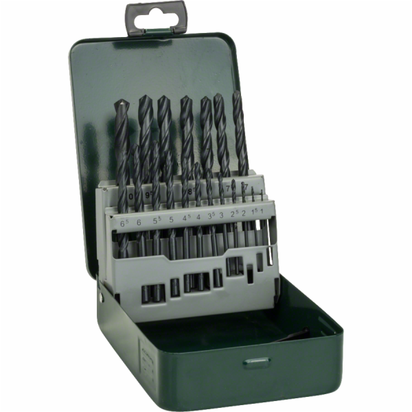 Sada vrtáků do kovu Bosch 2607019435, 19 ks