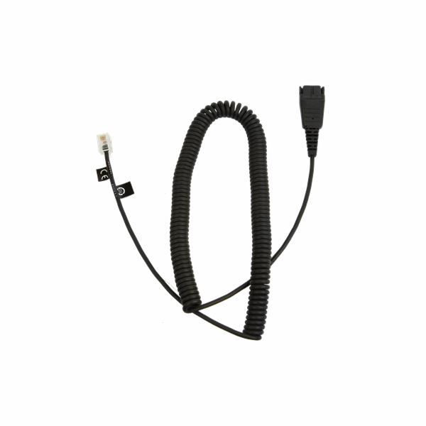 Jabra QD-RJ10, 0,5-2 m, coiled, Siemens