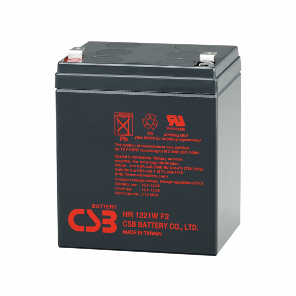 CSB baterie 12V / 5,1Ah (HR 1221WF2)