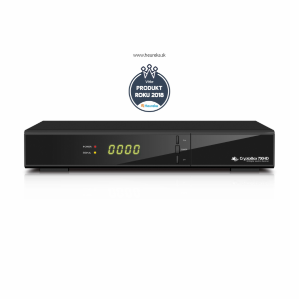 AB DVB-S/S2 přijímač Cryptobox 700HD/ Full HD/ čtečka kar...
