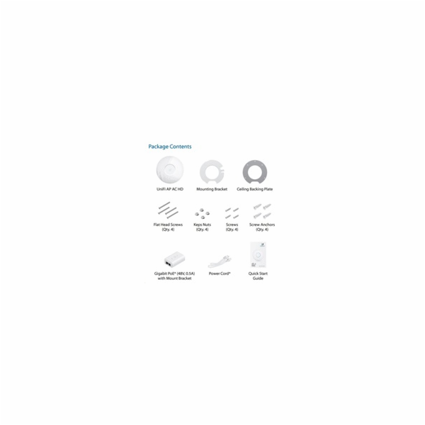 UBNT UniFi AP AC HD [vnitřní/venkovní AP, 2.4GHz(800Mbps)...