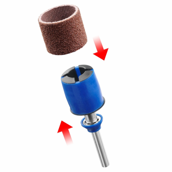 Dremel EZ SpeedClic SC407, brusný trn a brusný pás, 3dílný
