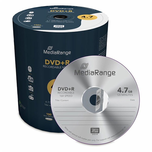 DVD+R 4,7 GB, DVD-Rohlinge