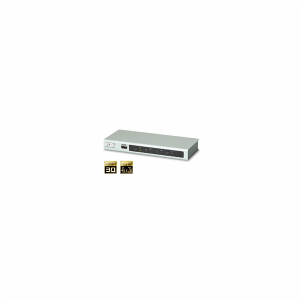 ATEN VS-481B 4-portový HDMI přepínač s dálkovým ovládáním...