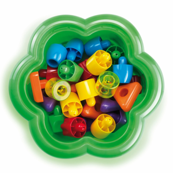 Quercetti Daisy box robustní puzzle s mazlíčky, 28 dílků