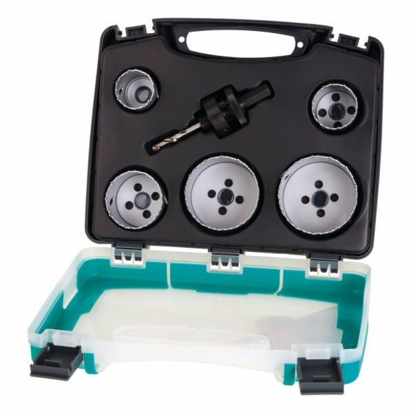 Sada děrovek - elektro a sanita Wolfcraft 3764000