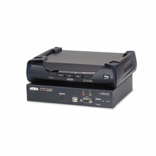 ATEN 4K HDMI KVM, OverNet, rack, USB,audio, RS-232