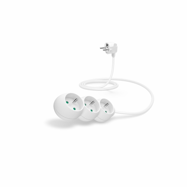 CONNECT IT prodlužovací kabel 230 V, 3 zásuvky, 1,5 m, be...