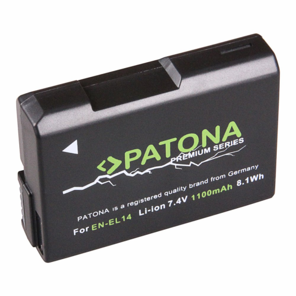 PATONA baterie pro foto Nikon EN-EL14 1100mAh Li-Ion Premium