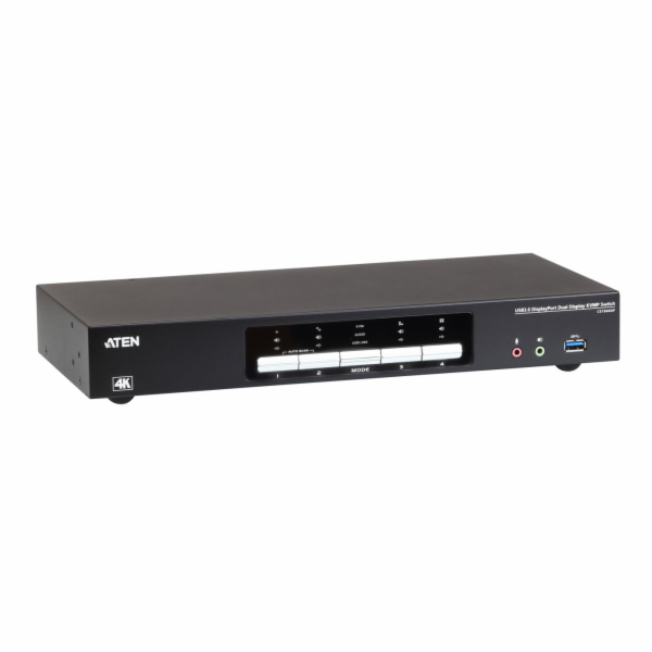 ATEN 4-Port USB 3.0 4K DisplayPort Dual Display KVMP Switch