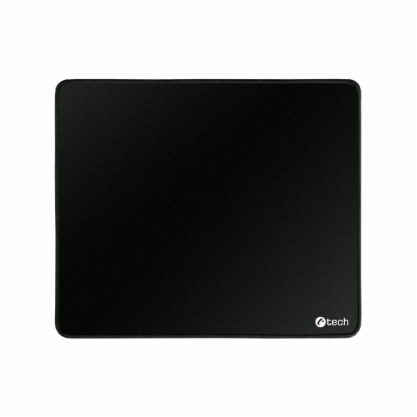C-TECH Podložka pod myš MP-01, černá, 320x270x4mm, obšité...