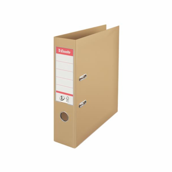 ESSELTE No.1 pořadač pákový Power NATURELE A4 75mm pískový