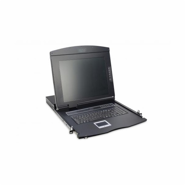 Digitus Modular console with 17" TFT (43,2cm), 1-port KVM...