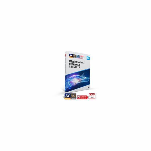 Bitdefender Internet Security - 5PC na 3 roky - elektroni...