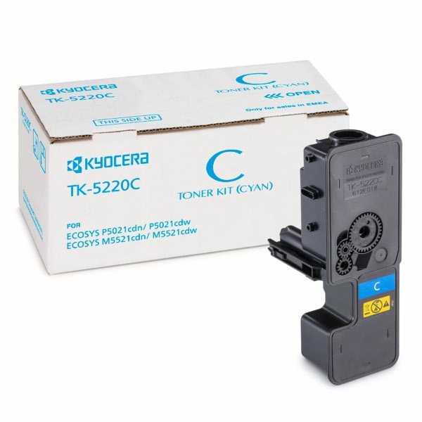 Toner Kyocera azurový TK-5220C