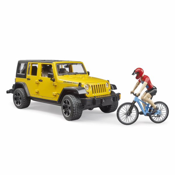 BRUDER Jeep Wrangler Rubicon Unlimited (gelb/schwarz, Ink...