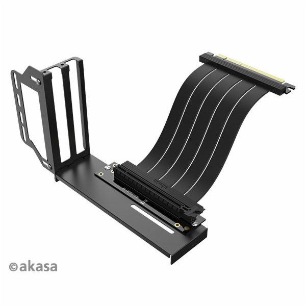 AKASA RISER BLACK PRO, Vertical GPU Holder + Premium PCIe...