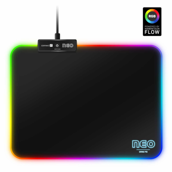 CONNECT IT NEO RGB podložka pod myš a klávesnici, vel. L ...