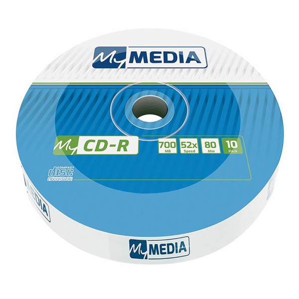 My Media CD-R 700 MB 52x 10 kusů (69204)