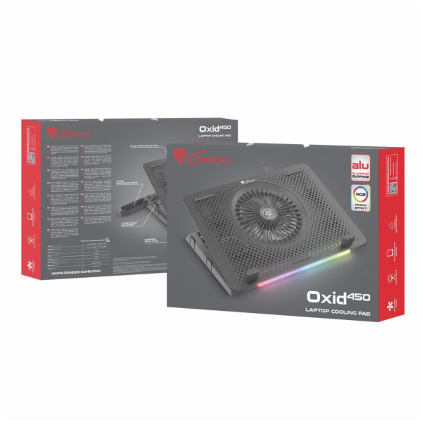 Chladič notebooku Genesis OXID 450