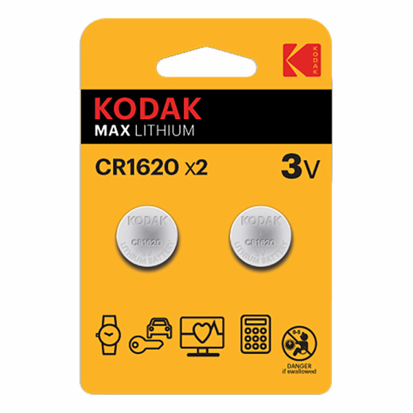 Kodak CR1620 Single-use battery Lithium