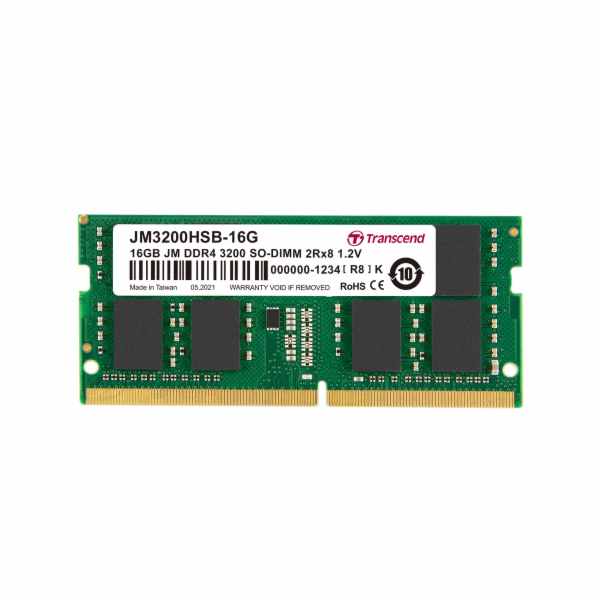Paměť pro notebook Transcend JetRam, SODIMM, DDR4, 16 GB,...