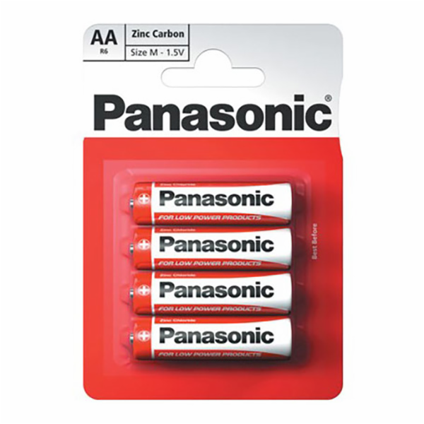 Baterie Panasonic AA/R6 4ks