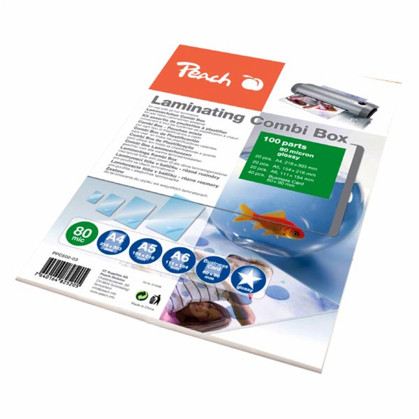 Fólie laminovací  sada  80mic  transpare