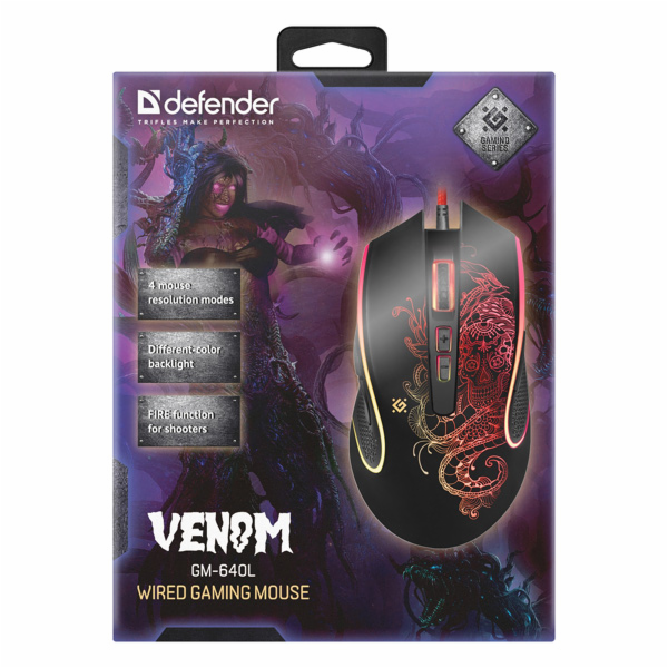 Myš Defender Venom GM-640L