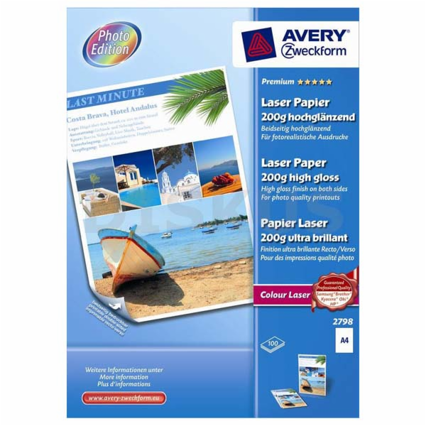Fotografický papír Avery Zweckform pro tiskárnu A4 (2798)