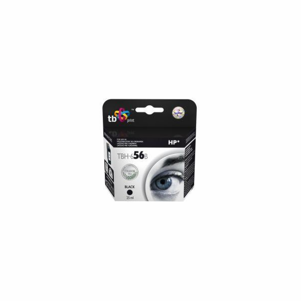 Ink. kazeta TB kompat. s HP C6656 (No.56) Black