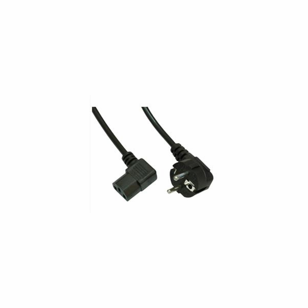 Akyga PC napájecí kabel 3m/250V/PVC/černá