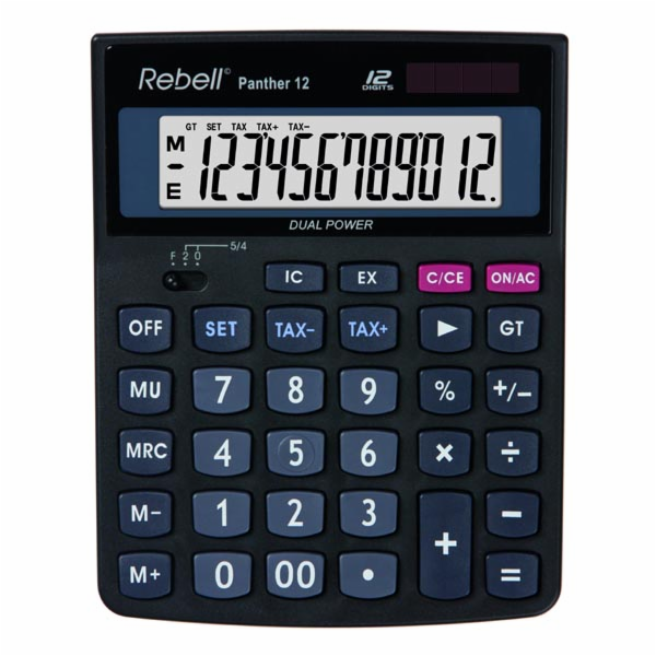 Kalkulačka Rebell Panther 12 WB/BX