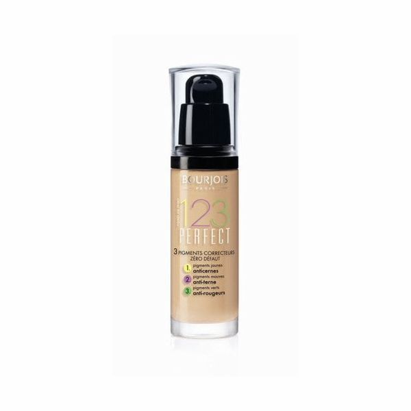 Bourjois Paris 123 Perfect Foundation 16 Hour 55 Dark Bei...