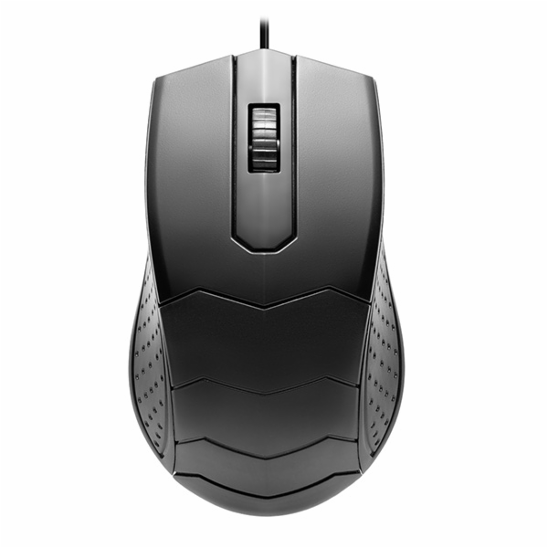 HIT MB-530 1000 DPI drátová optická drátová myš černá