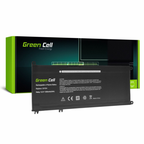 Green Cell Battery 33YDH for Dell Inspiron G3 3579 3779 G...