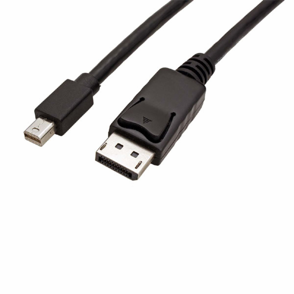 DisplayPort Mini - DisplayPort kabel 2m černý