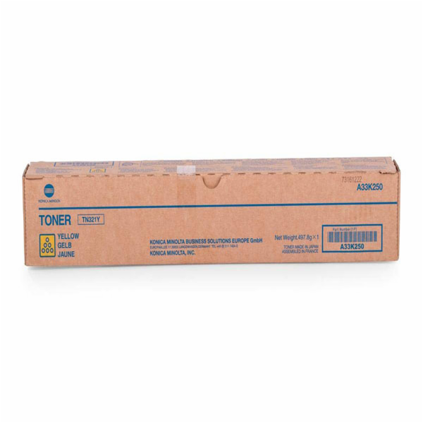 Konica Minolta A33K250 žlutá TN-321