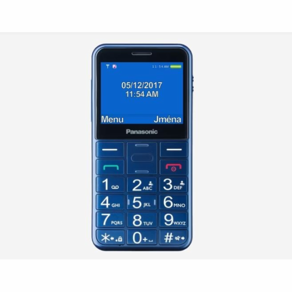 Mobilní telefon Panasonic KX-TU155 Dual SIM Blue