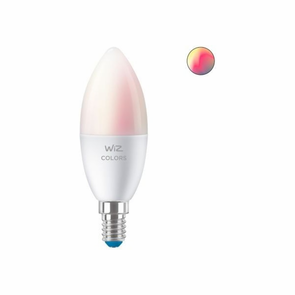 WiZ Colors LED svíčka C37 E14, LED lampa