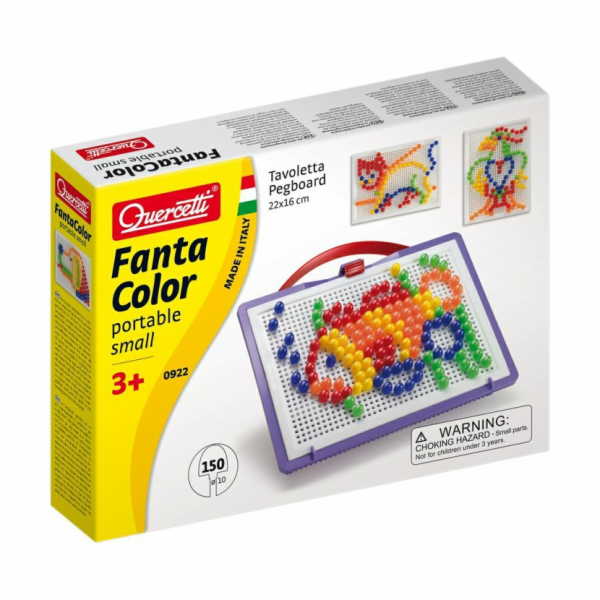 Quercetti Mozaika Fantacolor 10 mm 150 špendlíků