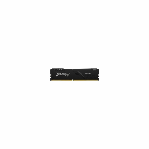 Kingston FURY Beast/DDR4/128GB/3600MHz/CL18/4x32GB/Black