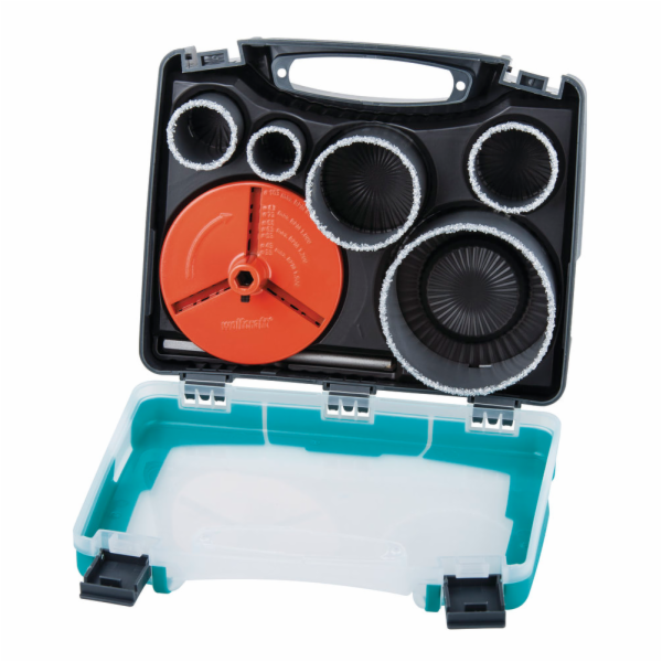 Wolfcraft sada děrovek sanita pr. 33,43,53,68,103mm
