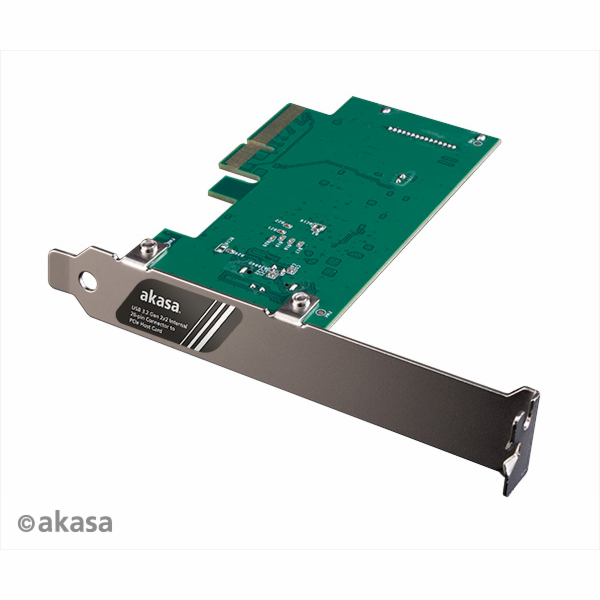 AKASA síťová karta USB 3.2 HOST card, 20Gbps USB 3.2 Gen ...