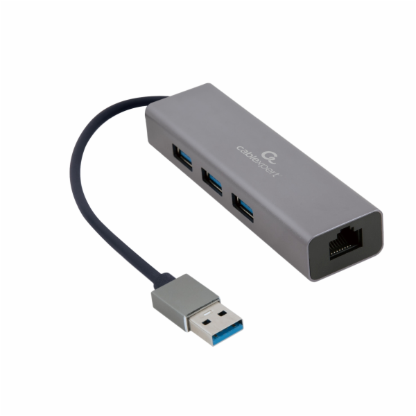 Gembird USB-A/LAN, 3x USB 3.0 A-AMU3-LAN-01