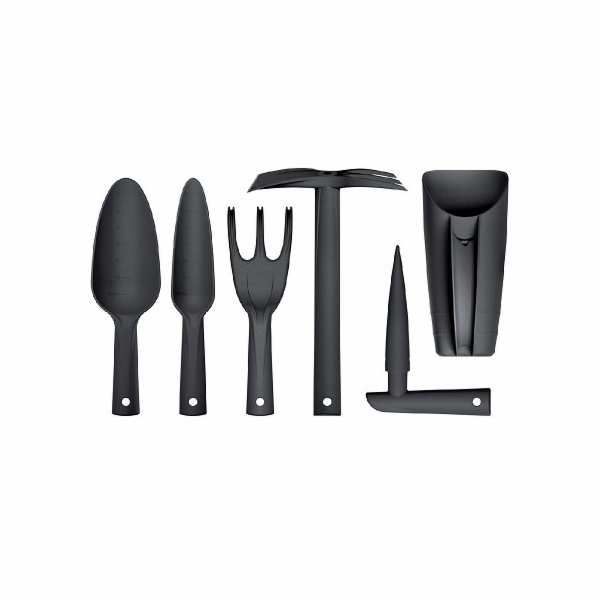 Sada ručního nářadí RESPANA GARDENING TOOLS SET černá, 6 ...